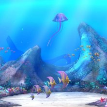 Winx Club - Il mistero degli abissi: una scena subacquea del film animato