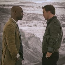 Halt and Catch Fire: D.B. Woodside e Lee Pace nell'episodio Giant