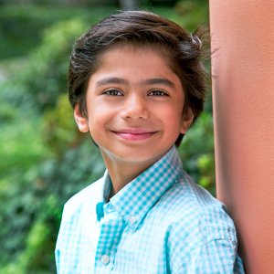 Neel Sethi. scelto come protagonista per Il libro della giungla