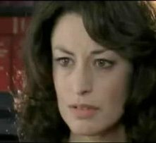 Un primo piano di Dorothea Mercouri dal film Taglionett