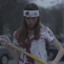 Una battagliera Michelle Mylett nel film Antisocial