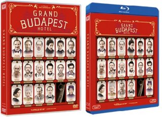 Le cover homevideo di Grand Budapest Hotel