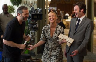 Un disastro di ragazza: Judd Apatow, Amy Schumer e Bill Hader se la ridono sul set