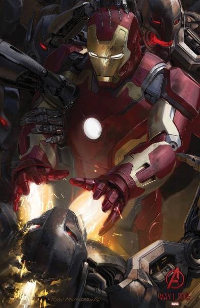 Avengers: Age of Ultron - Il San Diego Comic-Con concept art poster di Iron Man