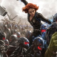 Avengers: Age of Ultron - Il San Diego Comic-Con concept art poster di Black Widow