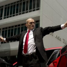 Hitman: Agent 47, Rupert Friend in azione