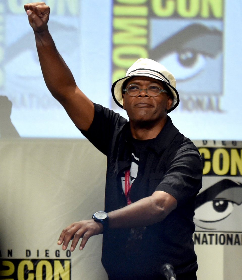 Comic-Con: Marvel Cinema - Samule L. Jackson in un'immagine