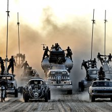 Una scena di Mad Max: Fury Road