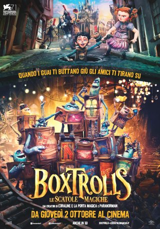 Locandina di BoxTrolls - Le scatole magiche