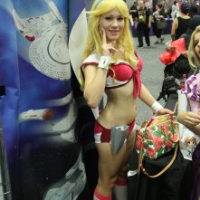 Comic-Con 2014: Cosplay - una bella partecipante della Convention