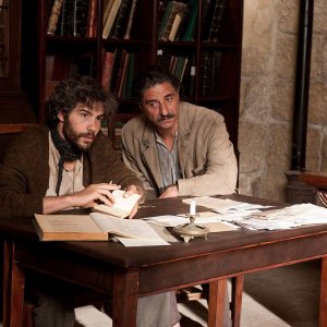 Tahar Rahim con Simon Abkarian in una scena di The Cut