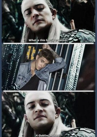 Bieber vs. Bloom meme