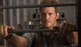Jurassic World: un primo piano di Chris Pratt