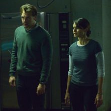 The Strain: Corey Stoll con Mia Maestro nell'episodio It's Not For Everyone