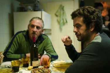 Perfidia: Alessandro Gazale con Stefano Deffenu in un momento del film