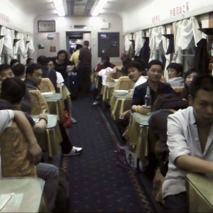 The Iron Ministry: una scena a bordo di un treno tratta dal documentario