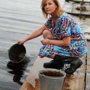 The Postman's White Nights: Irina Ermolova in una scena del film