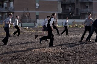 Pasolini: Willem Dafoe in una scena del film biografico su Pier Paolo Pasolini