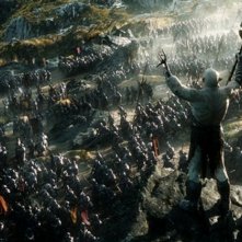 Una scena tratta da Lo Hobbit: La Battaglia delle Cinque Armate