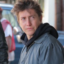 Il regista David Gordon Green sul set di Manglehorn