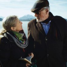 Schweizer Helden: Esther Gemsch con Klaus Wildbolz in una scena del film