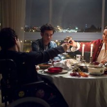 Michael Moshonov con Yael Abecassis e Tawfeek Barhom in Dancing Arabs 