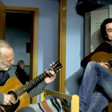 Pause: André Wilms insieme a Baptiste Gilliéron in una scena del film