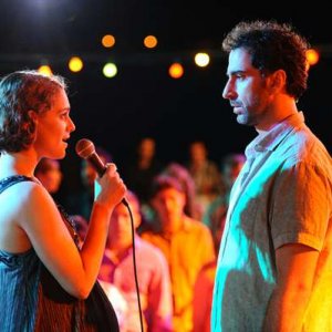 Love Island: Ariane Labed con Ermin Bravo in una scena del film