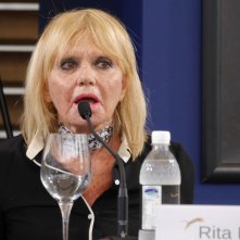 Rita Pavone si confronta col pubblico durante il Festival di Locarno 2014