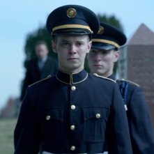 The Killing: Tyler Ross in una scena dell'episodio The Good Soldier