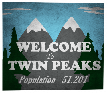 I segreti di Twin Peaks: il cartello di benvenuto il città
