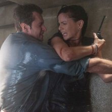 Into the Storm: Richard Armitage con  Sarah Wayne Callies in una scena del film