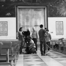 Sul vulcano: una scena dal set