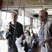 Sul vulcano: Gianfranco Pannone, regista del documentario, in una foto dal set