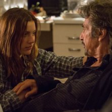 The Humbling: Al Pacino con Greta Gerwig in una scena del film