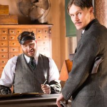 L'urlo e il furore: Seth Rogen con Scott Haze in una scena del film