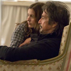 Greta Gerwig e Al Pacino in The Humbling