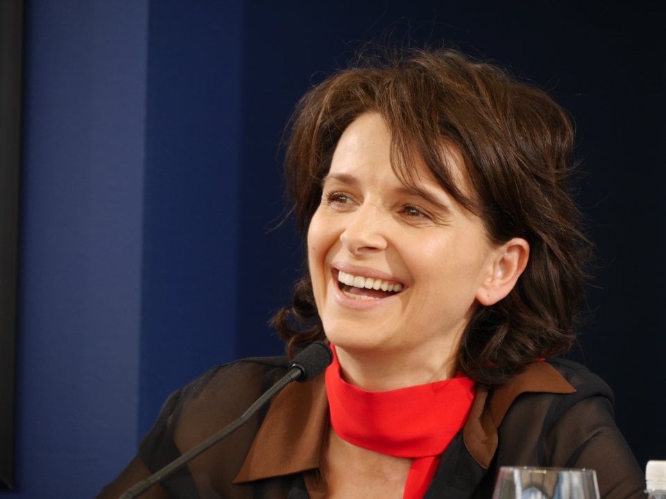 Il sorriso di Juliette Binoche, ospite a Locarno 2014