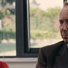 Terre battue: Olivier Gourmet col giovane Charles Mérienne in una scena del film