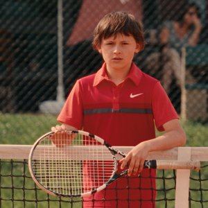 Terre battue: il giovane Charles Mérienne in una scena del film di Stéphane Demoustier