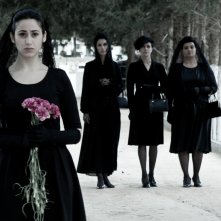 Villa Touma: le quattro protagoniste in una scena del film di Suha Arraf