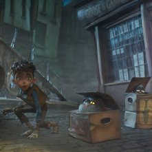 BoxTrolls - Le scatole magiche: una scena notturna tratta dal film d'animazione
