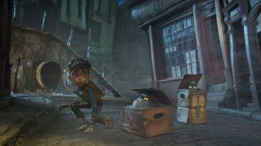 BoxTrolls - Le scatole magiche: una scena notturna tratta dal film d'animazione