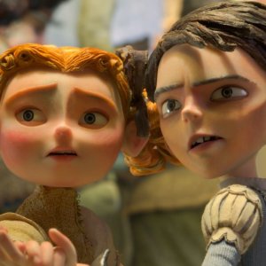 BoxTrolls - Le scatole magiche: Eggs e Winnie una scena del film animato