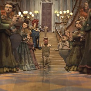 Un'immagine dal film d'animazione BoxTrolls - Le scatole magiche