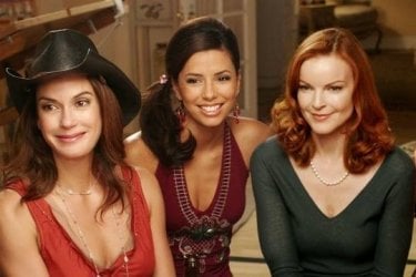 Desperate Housewives: Marcia Cross, Eva Longoria, Teri Hatcher in una scena