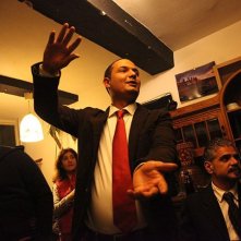 Io sto con la sposa: il co-regista Khaled Soliman Al Nassiry sul set del documentario