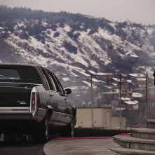 The President: Misha Gomiashvili in una scena del film