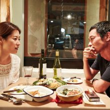 Hill of Freedom: Moon So-Ri con Ryô Kase in una scena del film