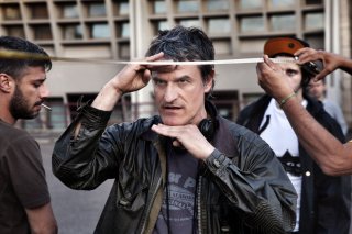 La vita oscena: il regista Renato De Maria sul set del film
